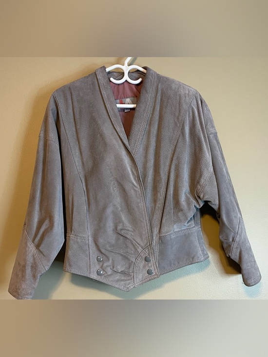 Vintage Jackets & Blazers - Vintage 1980’s Leather Attic Suede Leather Jacket